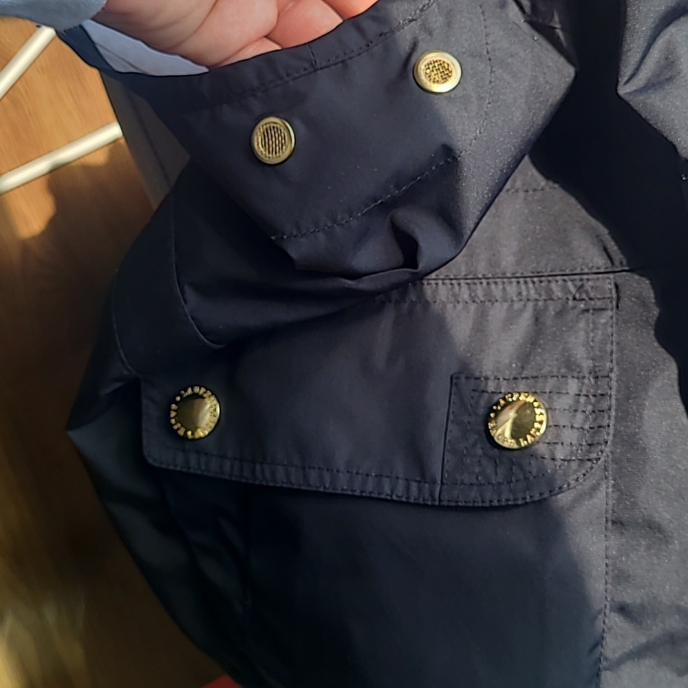 Lauren Ralph Lauren Reversible Vest with Gold Embroidered Crest - Picture 10 of 10